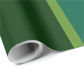 Green Union Jack Flag Decor Cadeaupapier (Rol Hoek)