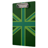Green Union Jack Flag Decor Klembord (Links)