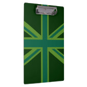 Green Union Jack Flag Decor Klembord (Rechts)