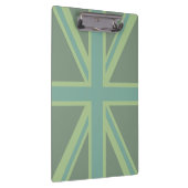 Green Union Jack Flag Decor Klembord (Rechts)