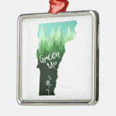 Green Up Vermont Metalen Ornament (Links)