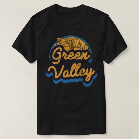Green Valley, Arizona T-shirt (Design voorkant)