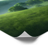 Green Valley Dreamscape Poster (Hoek)