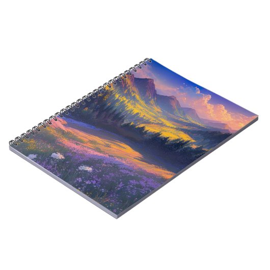 Green Valley en Majestic Pine Haven Notitieboek (Linkerzijde)