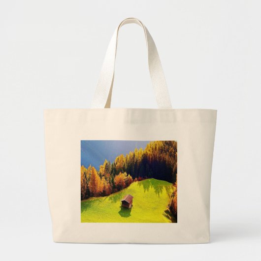 Green Valley Grote Tote Bag (Voorkant)