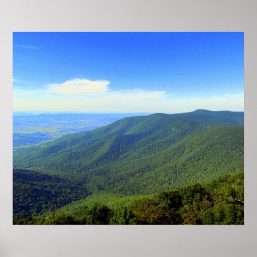 Green Valley of Virginia Poster (Voorkant)