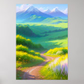 Green Valley of Wonders Poster (Voorkant)