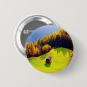 Green Valley Ronde Button 5,7 Cm (Voorkant /achterkant)