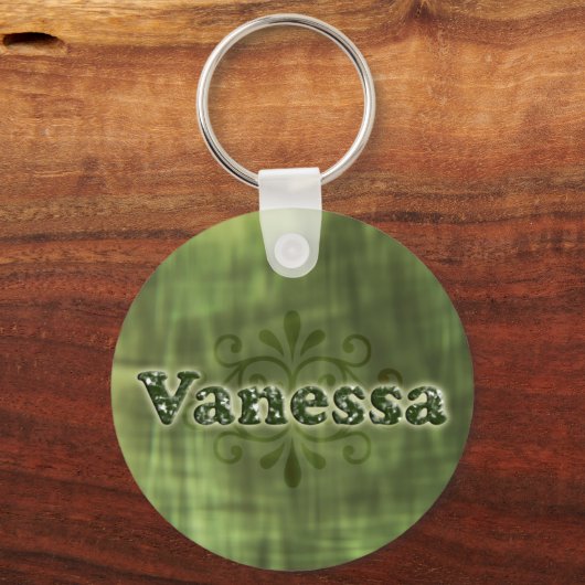 Green Vanessa Sleutelhanger (Voorkant)