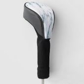 Green Vein Marble Kijk Golfheadcover (Schuin)