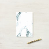 Green Vein Marble Post-it® Notes (Op bureau)
