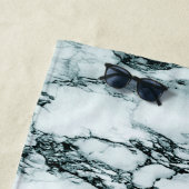 Green Vein Marble ziet er persoonlijk uit Strandlaken (In situ)