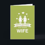 Green | Verbazingwekkende vrouw | Gelukkige verjaa Kaart<br><div class="desc">Dit is een niet direct groen ontwerp | Verbazingwekkende vrouw | Gelukkige verjaardagskaart. De kaart is gemaakt met behulp van een van de levendige regenboogkleuren van de LGBT Pride Flag als centraal thema. Het shows van een lesbisch paar op de kaart. We hebben geen Straight Design-kaarten gemaakt, zodat je de...</div>