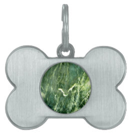 Green Verde Alpi Marble Huisdieren Naamplaatje
