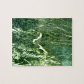 Green Verde Alpi Marble Legpuzzel (Horizontaal)