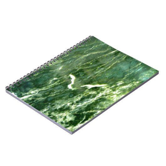 Green Verde Alpi Marble Notitieboek (Linkerzijde)