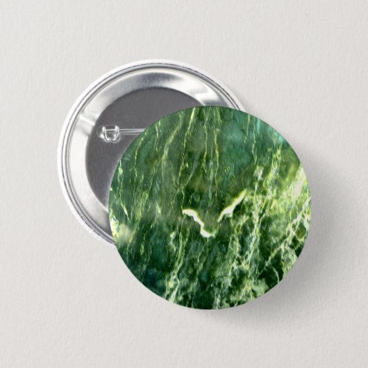 Green Verde Alpi Marble Ronde Button 5,7 Cm (Voorkant /achterkant)