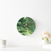 Green Verde Alpi Marble Ronde Klok (Huis)