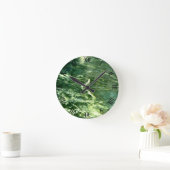 Green Verde Alpi Marble Ronde Klok (Huis)