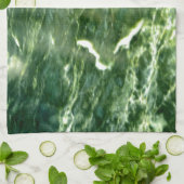 Green Verde Alpi Marble Theedoek (Gevouwen)