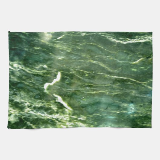 Green Verde Alpi Marble Theedoek (Horizontaal)