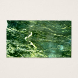 Green Verde Alpi Marble Visitekaartjes