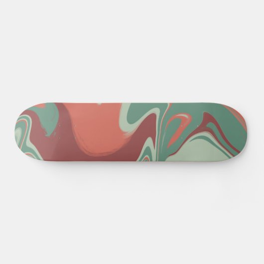 Green Vibe Persoonlijk Skateboard (Horizontaal)