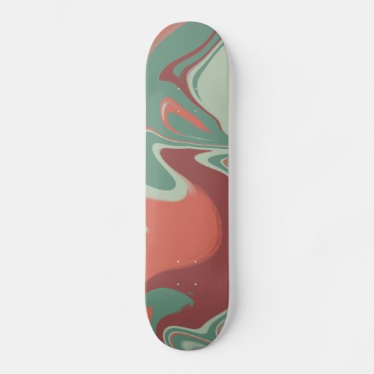 Green Vibe Persoonlijk Skateboard (Voorkant)