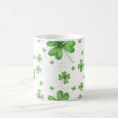 Green Vier Leaf Clover Koffiemok (Center)