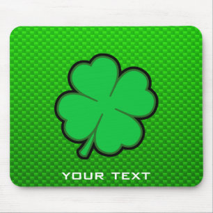Green Vier Leaf Clover Muismat