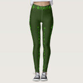 GREEN VINE LEGGINGS (Voorkant)