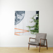 GREEN VINES ON WALL WANDKLEED (In Situ (horizontaal))