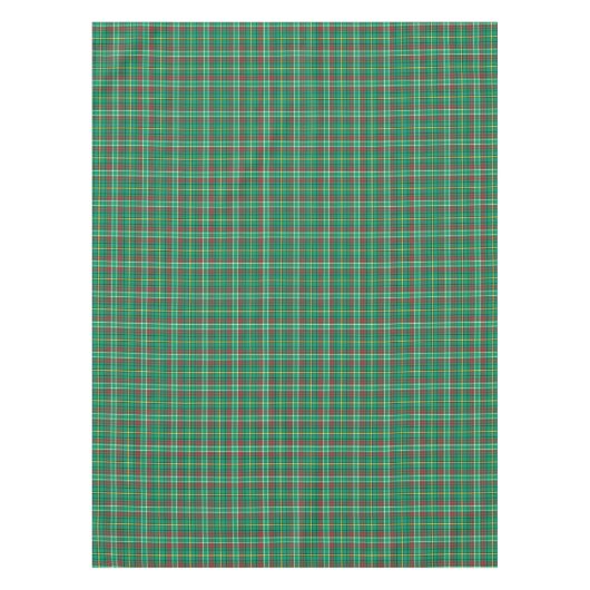 Green Vintage-kerstcadeau Tafelkleed (Voorkant)