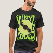 Green Vinyl Rules, oké? T-shirt (Voorkant)