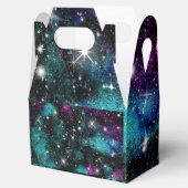 Green Violet Galaxy Star Milky Way Bedankdoosjes (Geopend)