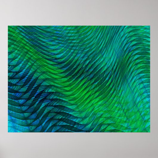 Green Voile Poster (Voorkant)