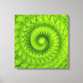Green Vortex Canvas (Voorkant)