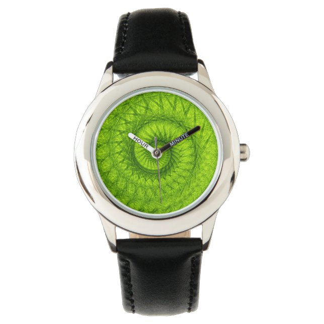 Green Vortex Horloge (Voorkant)