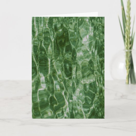 Green Water Kaart (Voorkant)