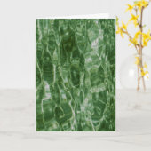 Green Water Kaart (Gele Bloem)