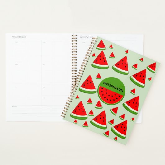 Green & Watermelon Dreams Planner (Display)