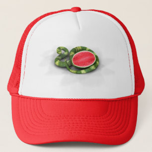 Green Watermelon Snake Trucker Pet