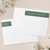 Green Waterverf Wedding