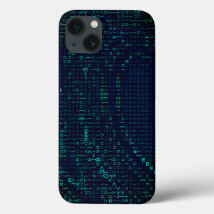 Green Wave Digital Abstract Case-Mate iPhone Case