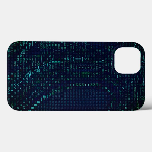 Green Wave Digital Abstract Case-Mate iPhone Case (Achterkant (horizontaal))