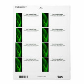 Green Wave Etiket (Full Sheet)