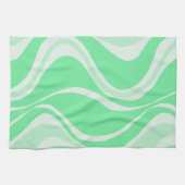 Green Waves keukenhanddoek (Horizontaal)