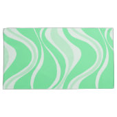 Green Waves-Kussensloop Kussensloop (Voorkant-Rechts)