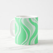 Green Waves Mug Koffiemok (Voorkant links)
