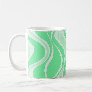Green Waves Mug Koffiemok